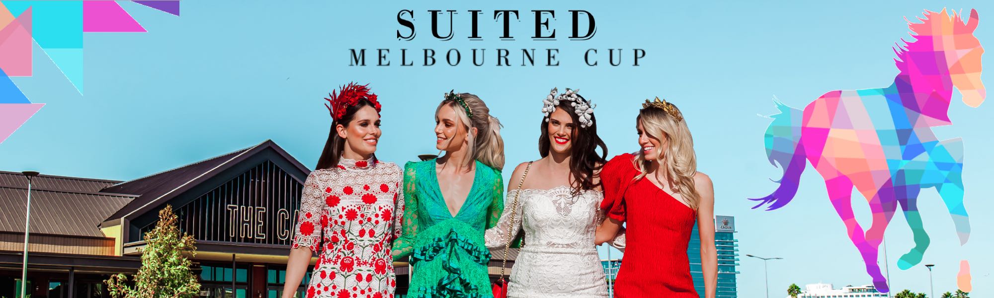 Suited Melbourne Cup